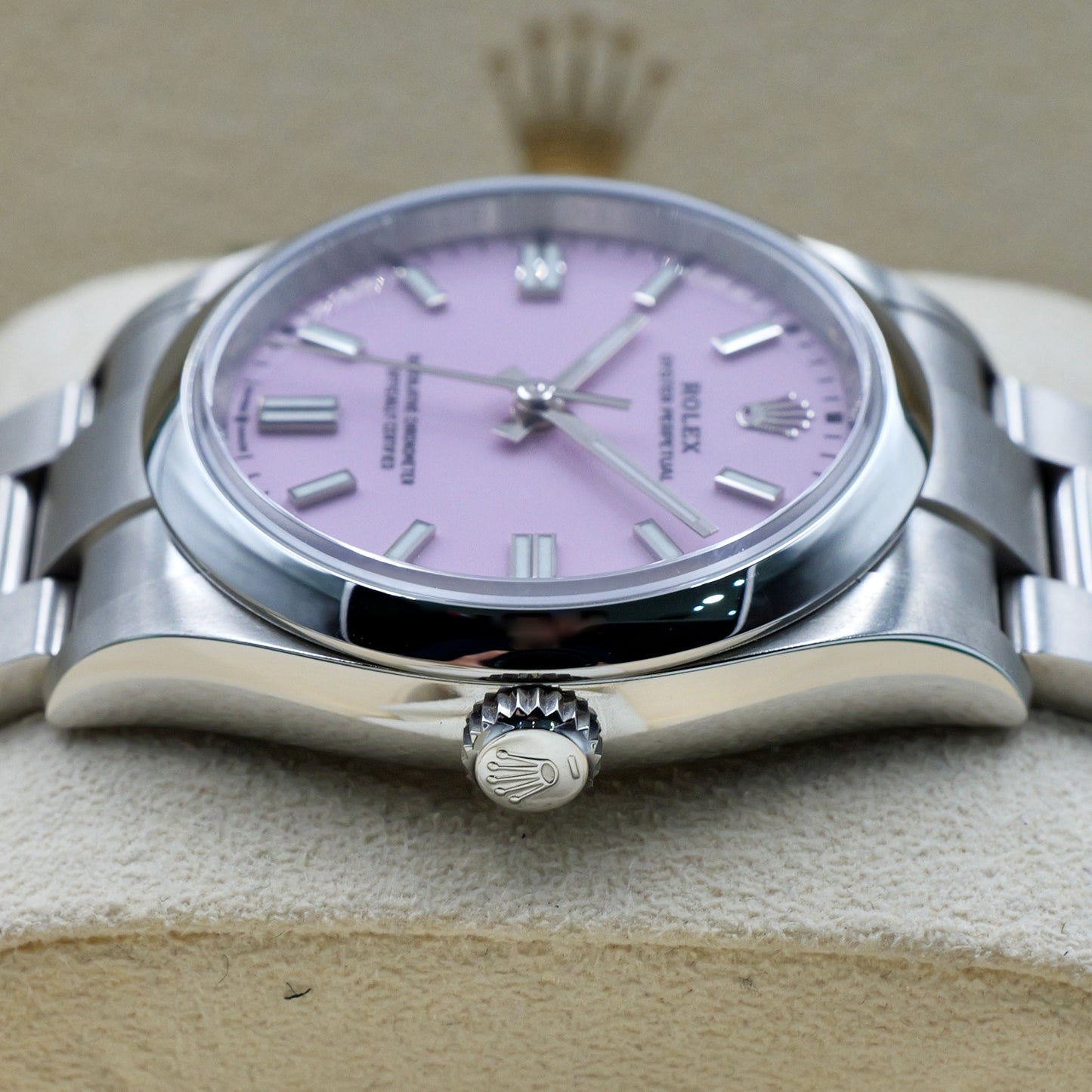 Rolex Oyster Perpetual 36 Candy Pink 126000 - Full Set (2023)