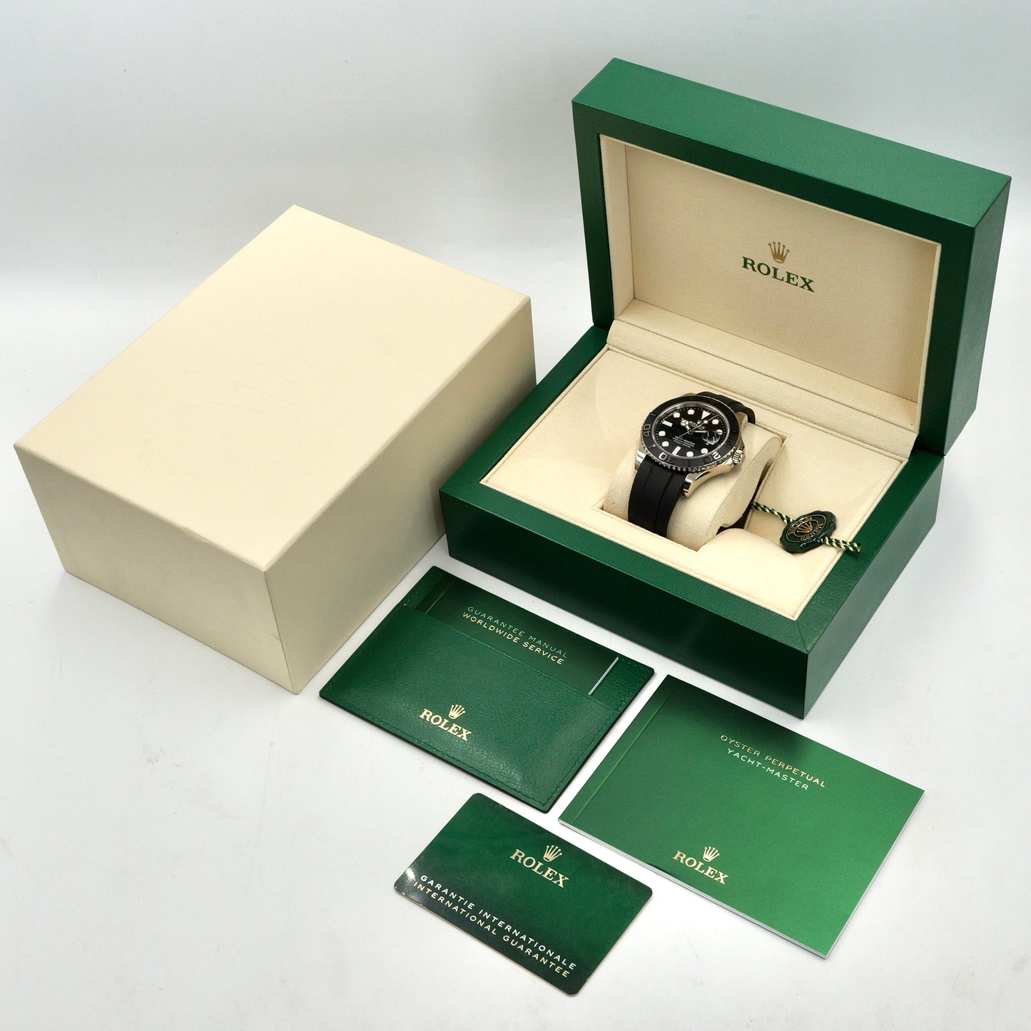 Rolex Yacht-Master 42 White Gold Oysterflex 226659 Full Set 2022