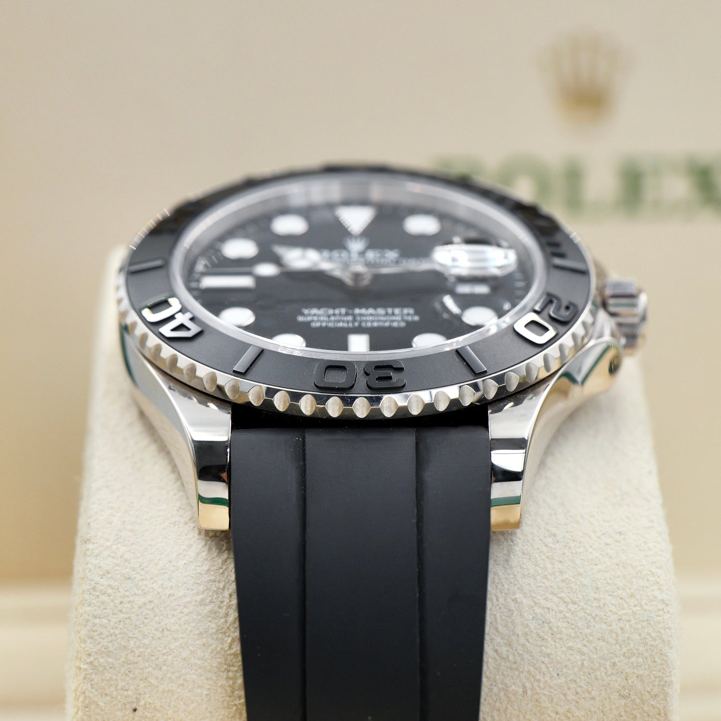 Rolex Yacht-Master 42 White Gold Oysterflex 226659 Full Set 2022