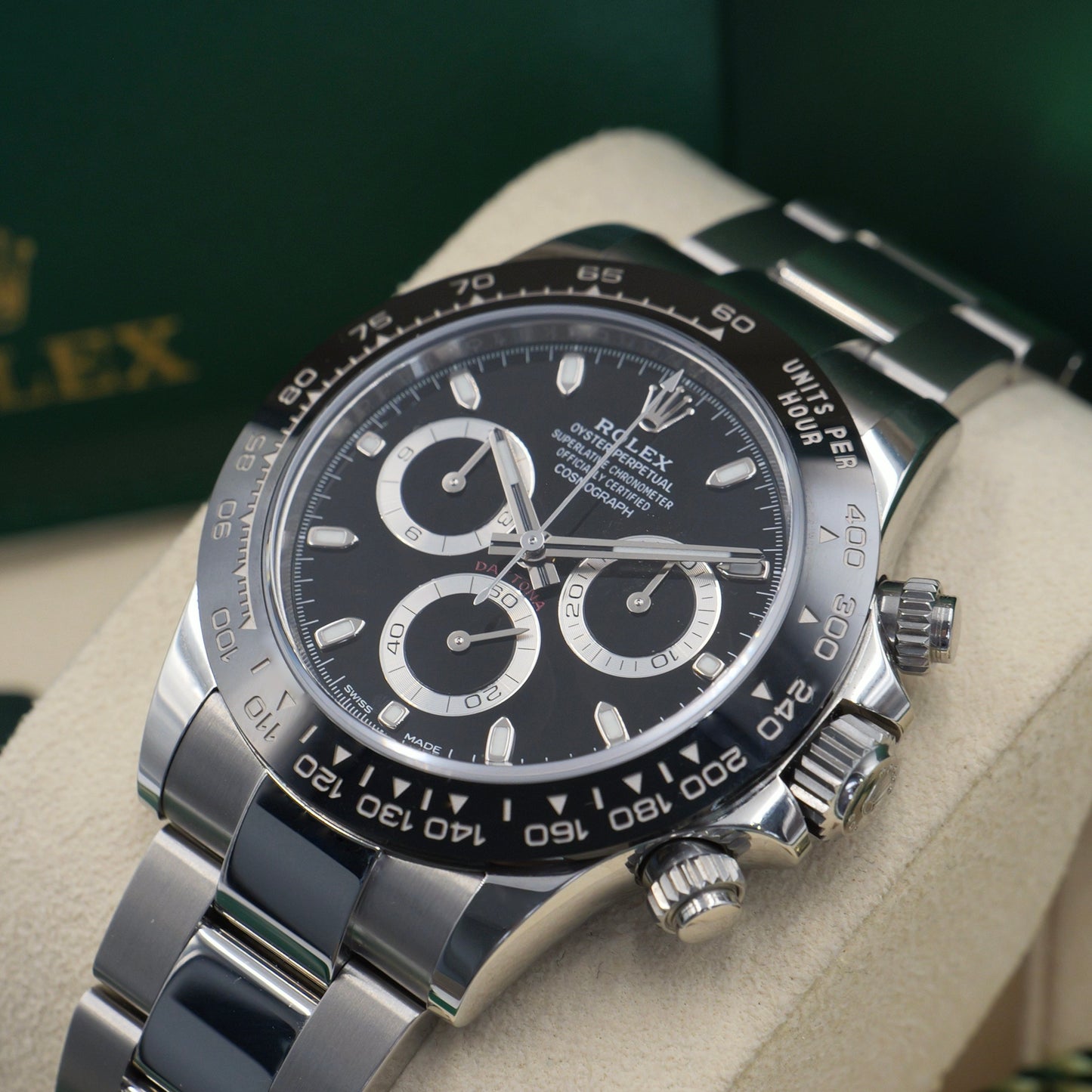 Rolex Daytona Black Dial 116500LN Full Set 2022