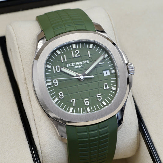 Patek Philippe Aquanaut Green 5168G-010 - Full Set (2024)