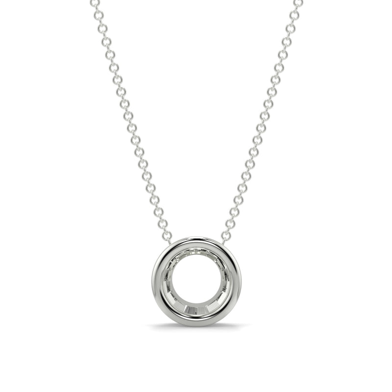 Plain Solitaire Pendants
