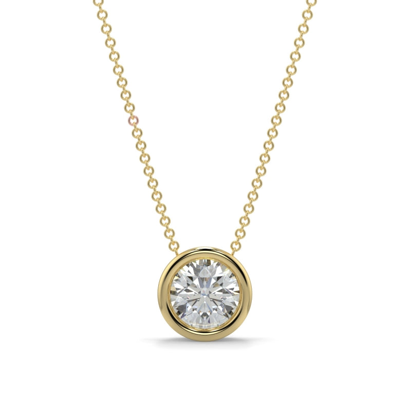 Plain Solitaire Pendants