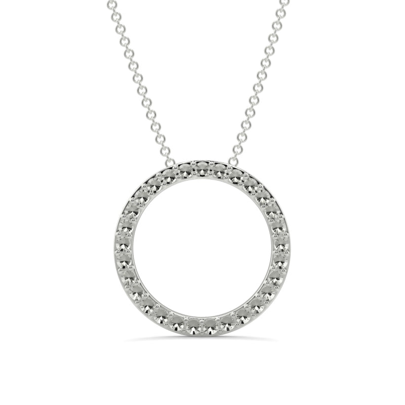 Round Circle Pendant