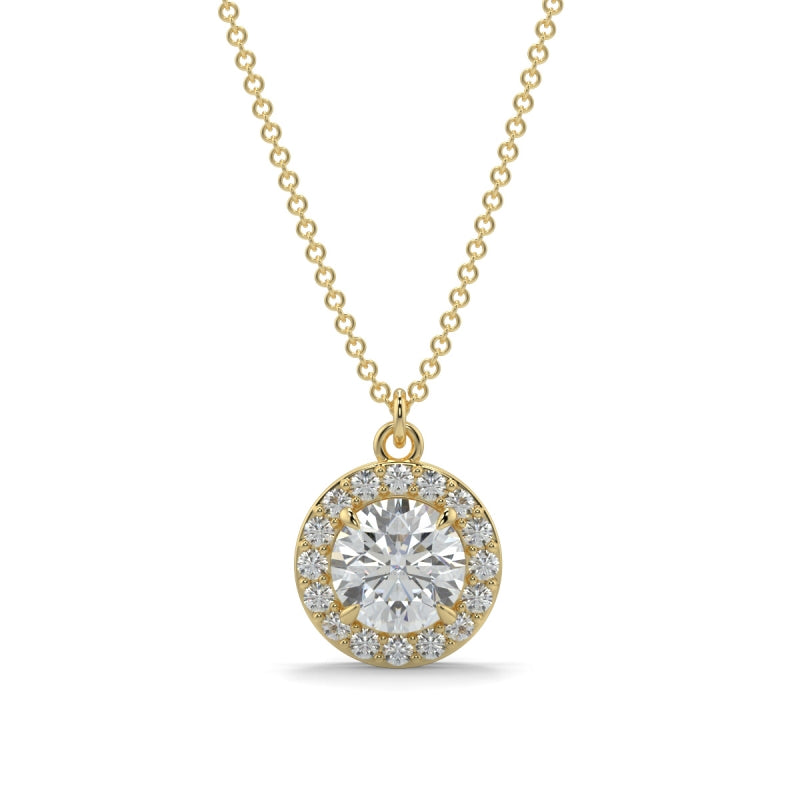 Pendants With Halo