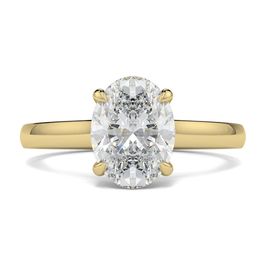 Cometta - 2 Ct - Oval Diamond