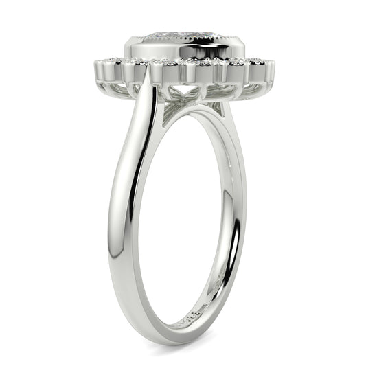 Diana - Cluster Halo - Ring Mount