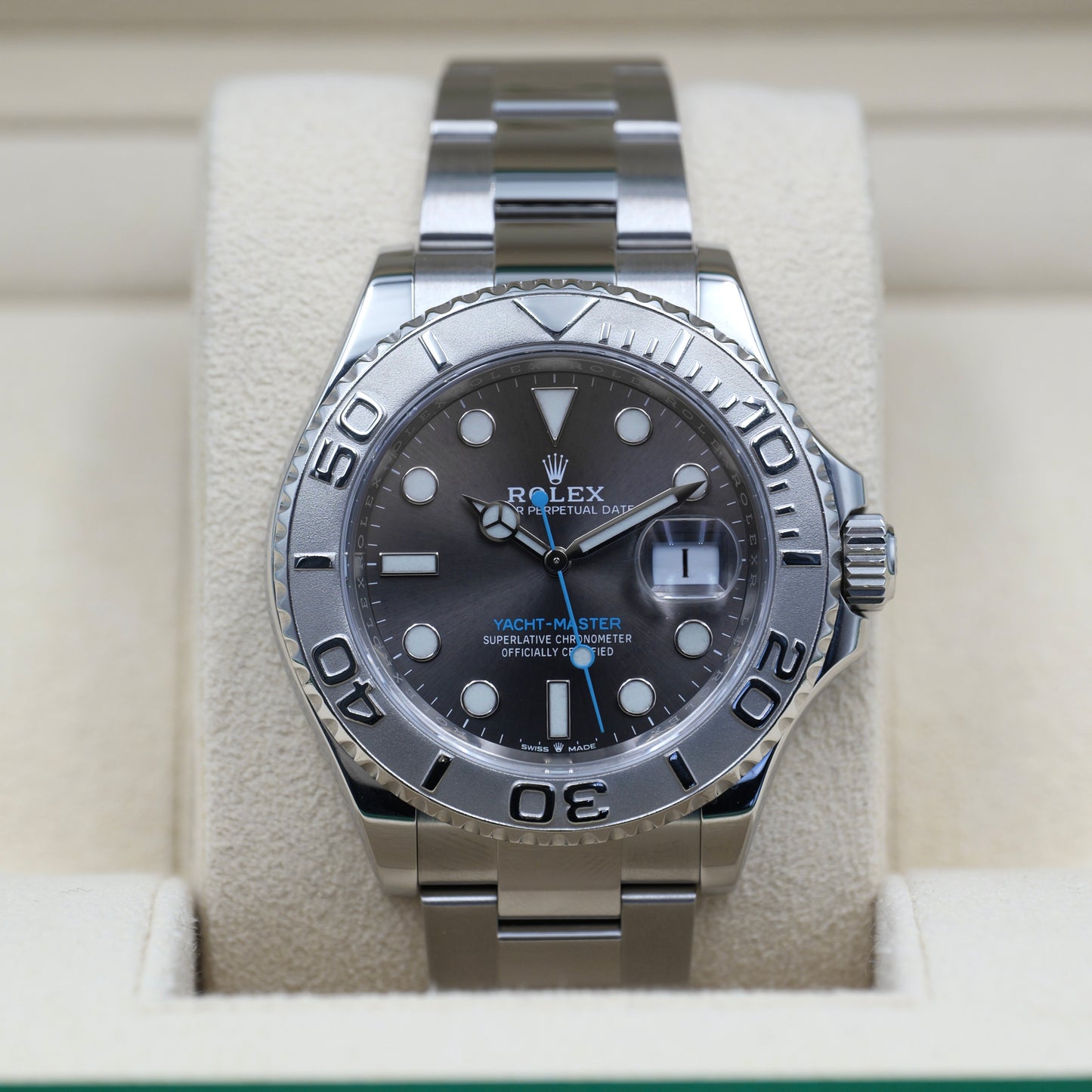 Rolex Yacht-Master 40 Rhodium Dial 116622 – Full Set