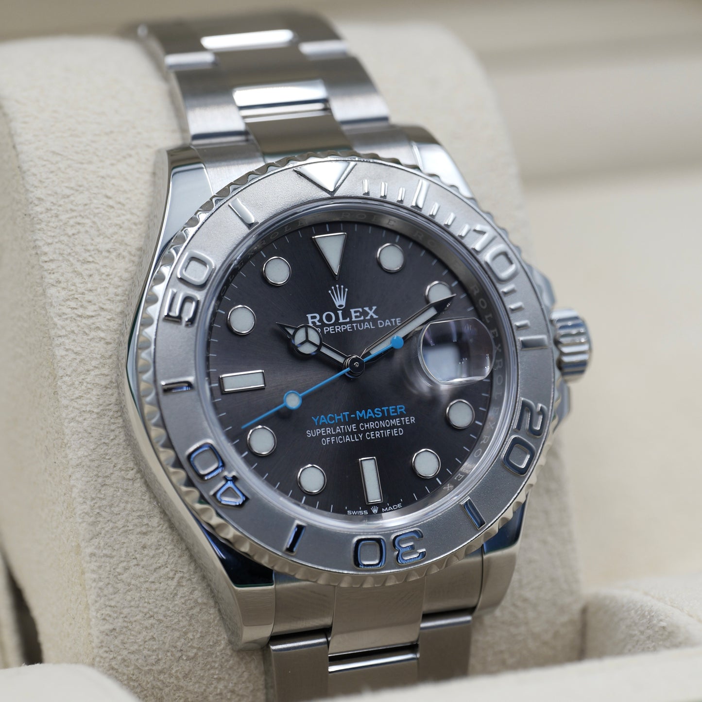 Rolex Yacht-Master 40 Rhodium Dial 116622 – Full Set