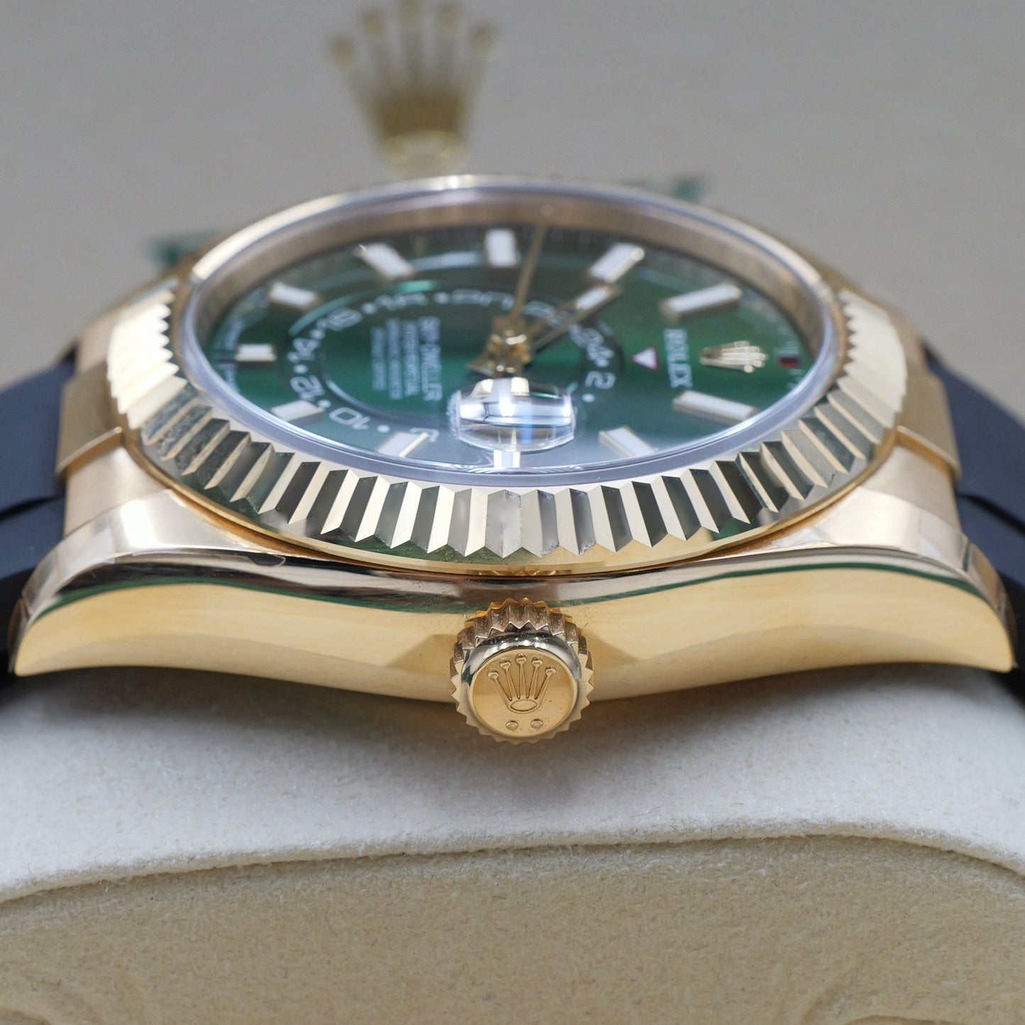 Rolex Sky-Dweller Green Dial OysterFlex 336238 - Full Set (2025)