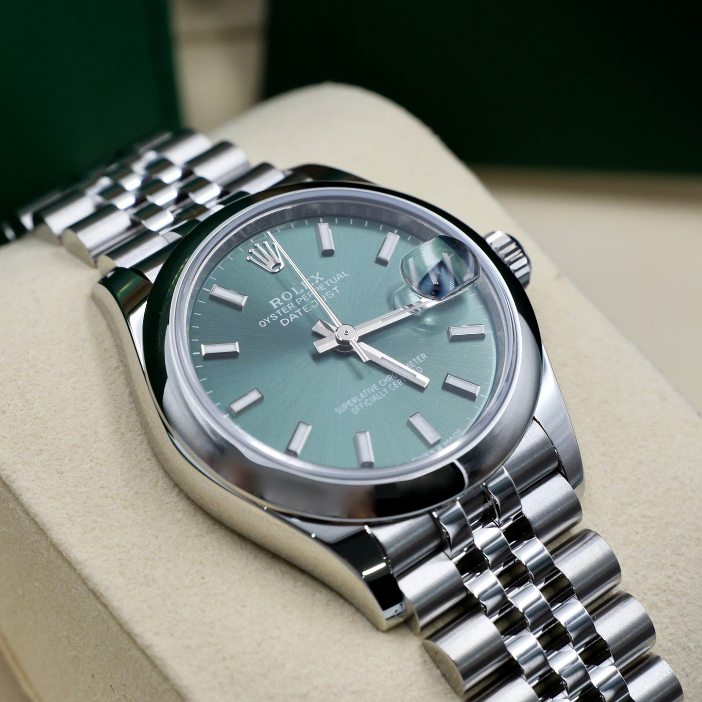 Rolex Datejust 31 Mint Green 278240 - Full Set (2025)