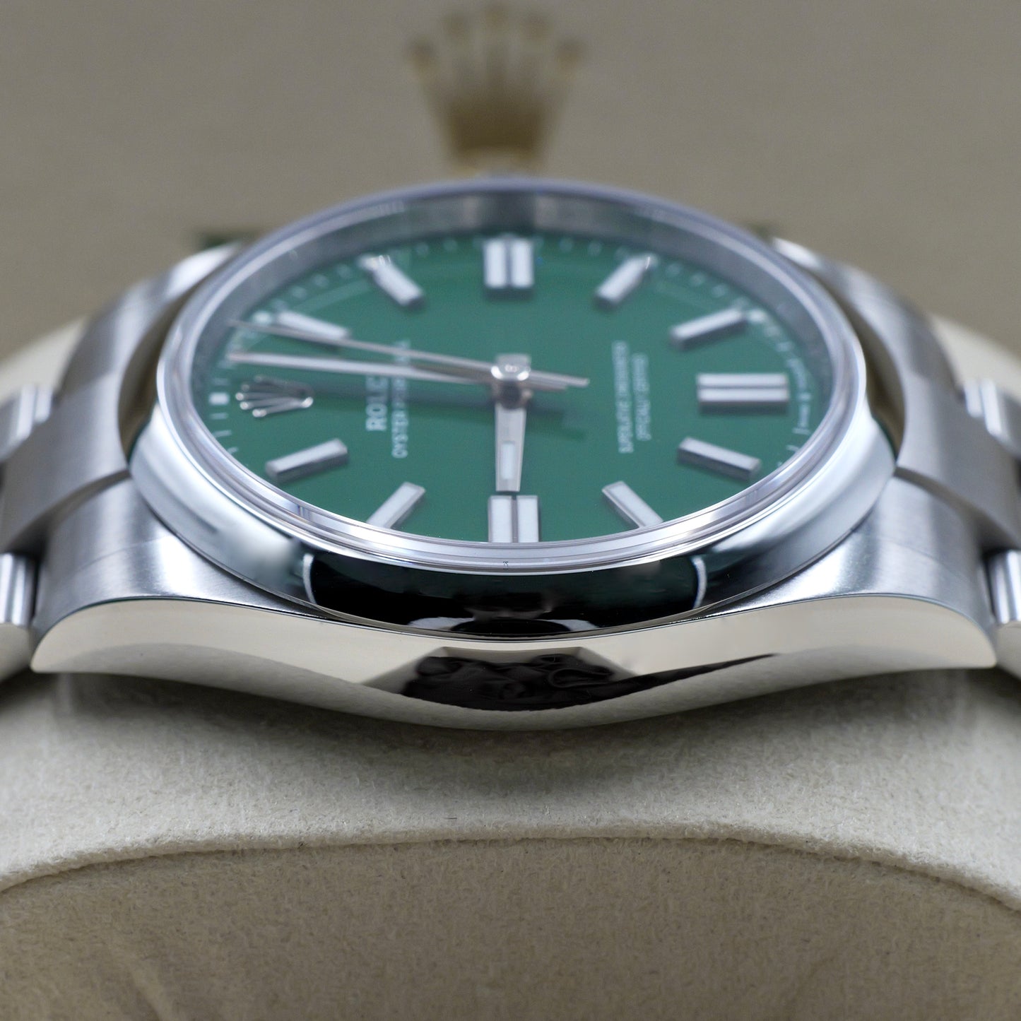 Rolex Oyster Perpetual 41 Green Dial 134300 - Full Set (2025)