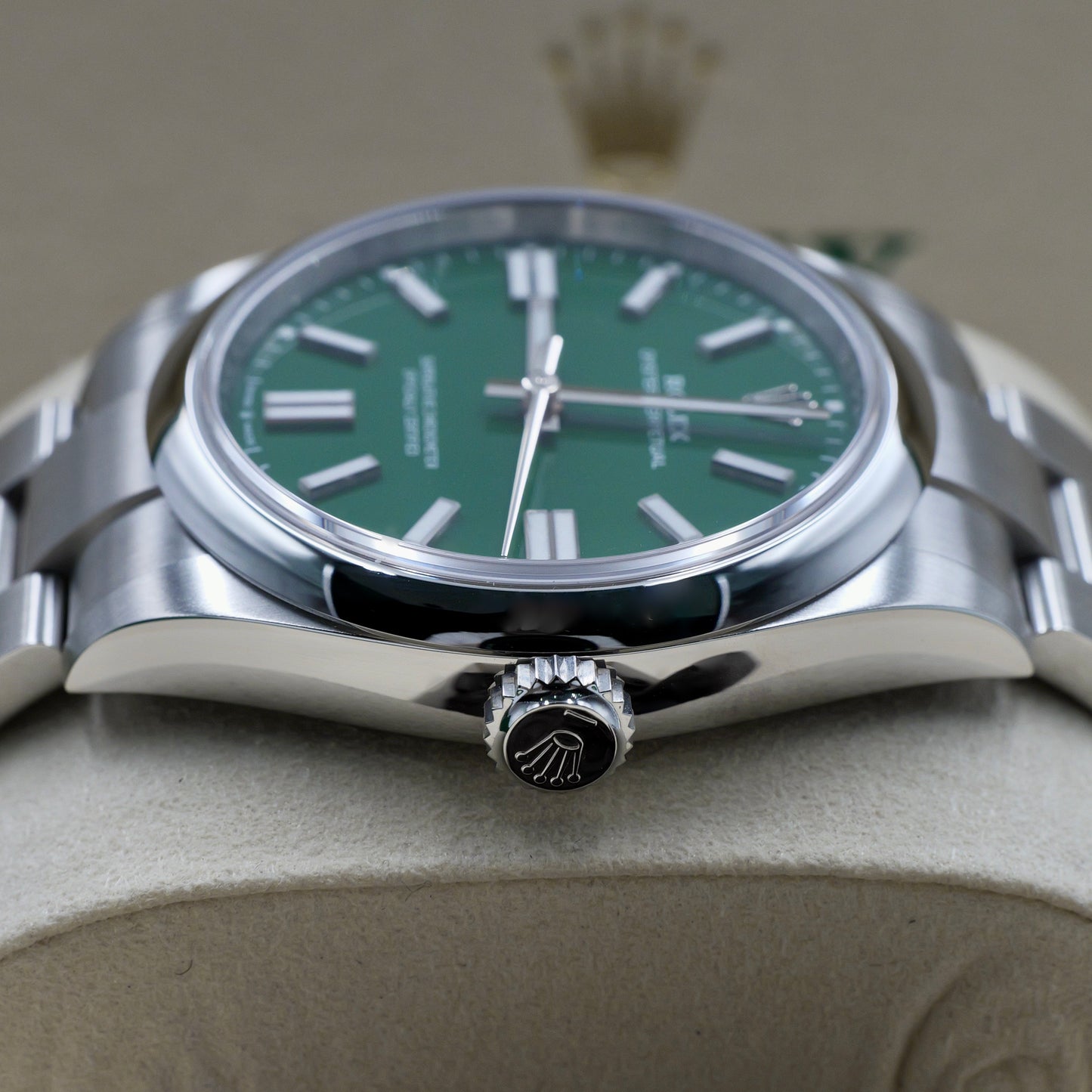 Rolex Oyster Perpetual 41 Green Dial 134300 - Full Set (2025)