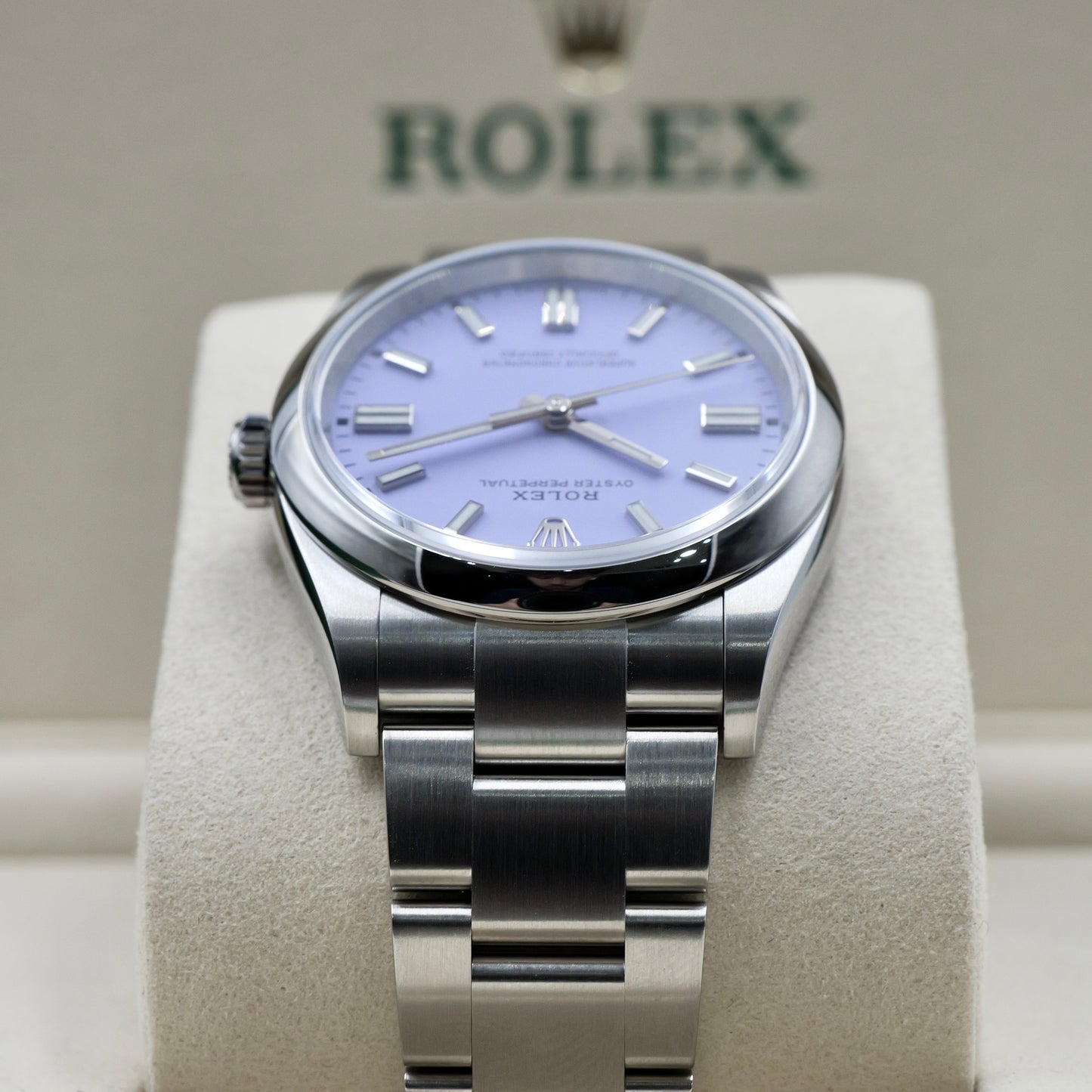 Rolex Oyster Perpetual 36 Lavender 126000 - Full Set (2025)