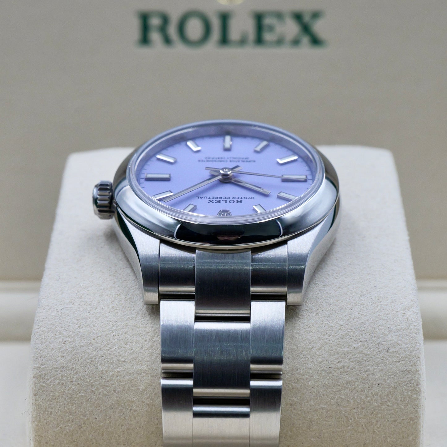 Rolex Oyster Perpetual 31 Lavender 277200 - Full Set (2025)