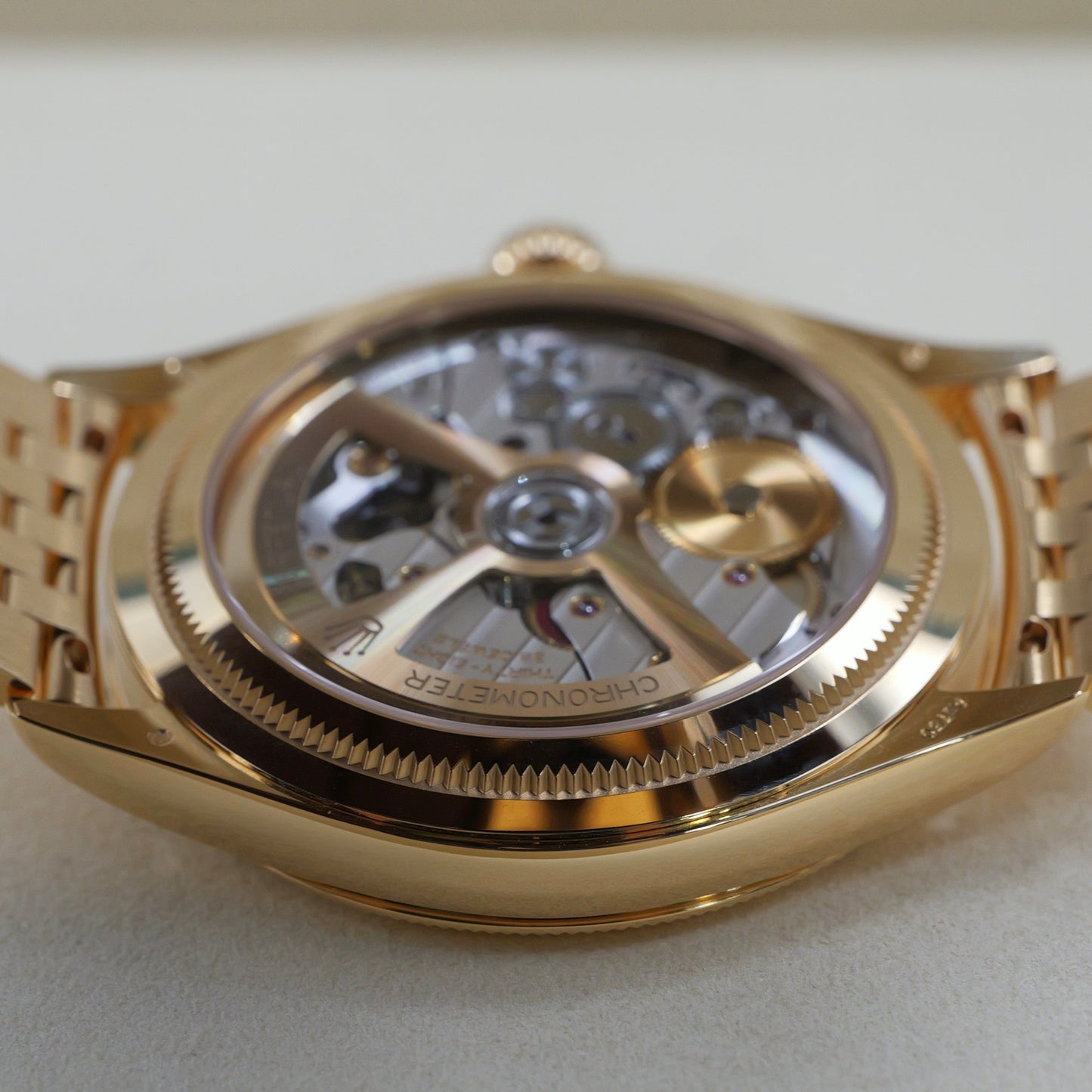 Rolex 1908 18K Yellow Gold Settimo bracelet 52508 Full Set 2025