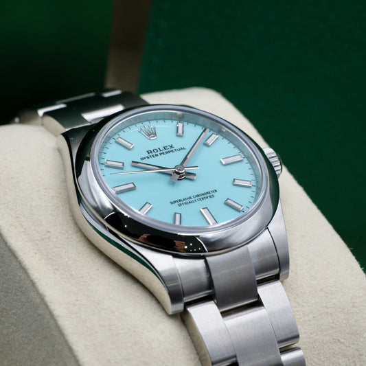 Rolex Oyster Perpetual 31 Tiffany Blue 277200 - Full Set (2025)