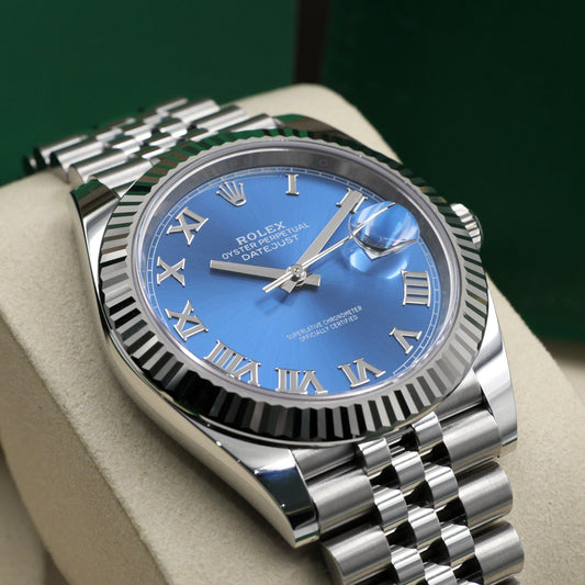 Rolex Datejust 41 Azzurro 126334 - Full Set (2025)