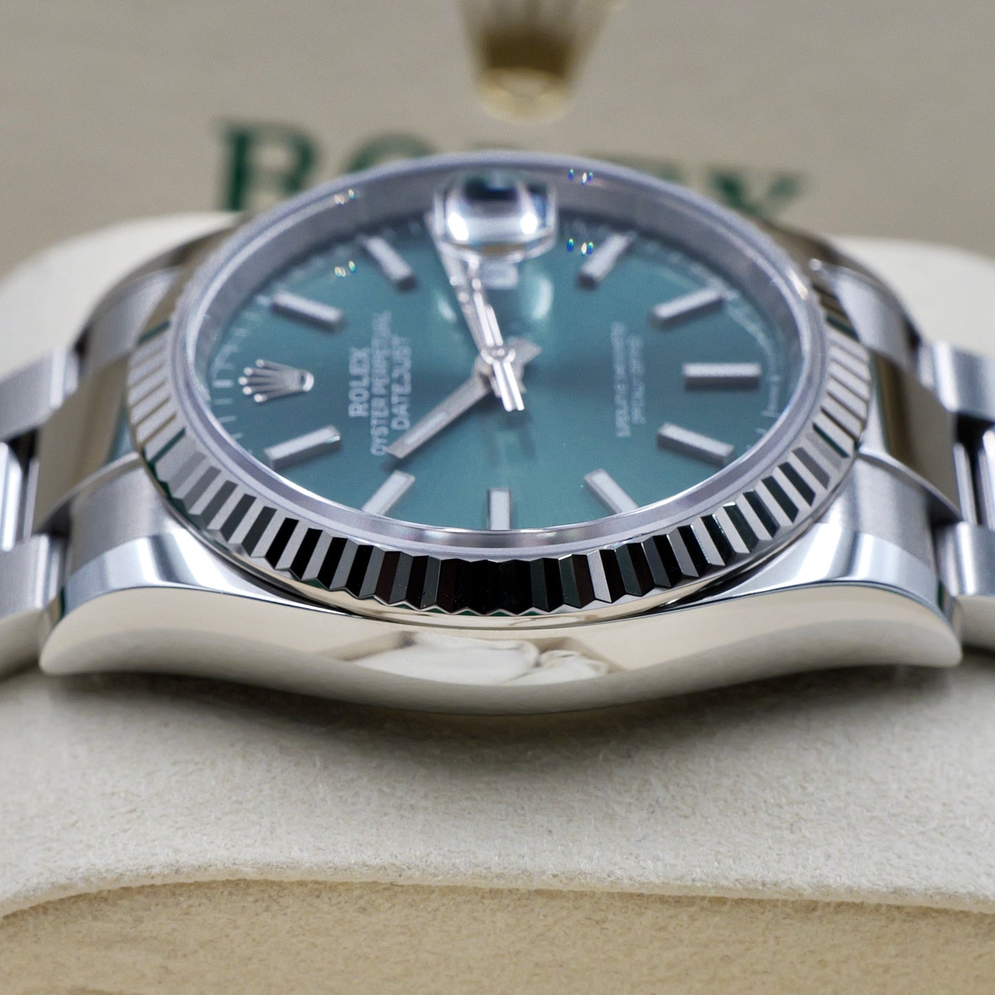Rolex Datejust 36 Mint Green 126234 - Full Set (2025)