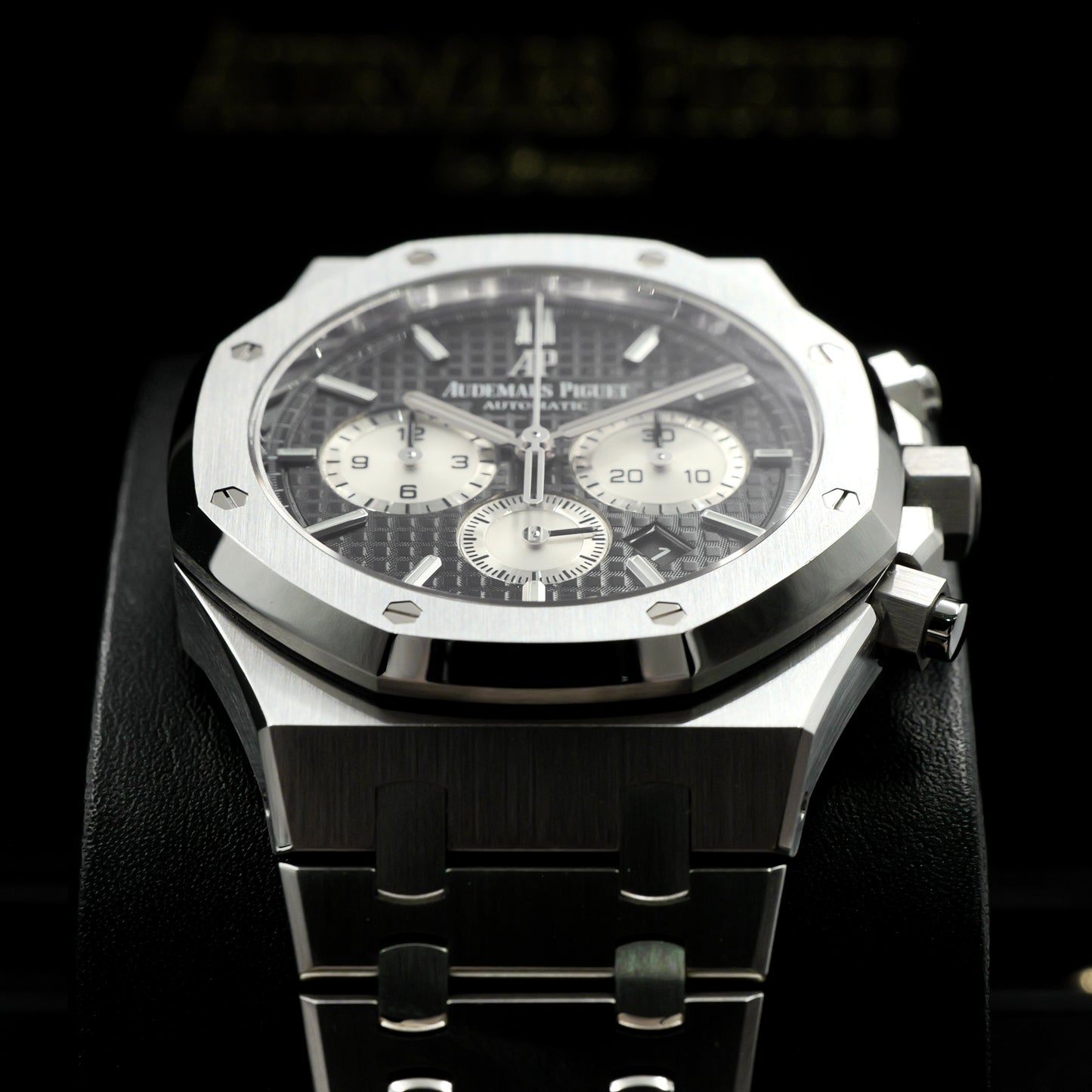 Audemars Piguet Royal Oak Chronograph Black Dial 26331ST - Full Set (2021)