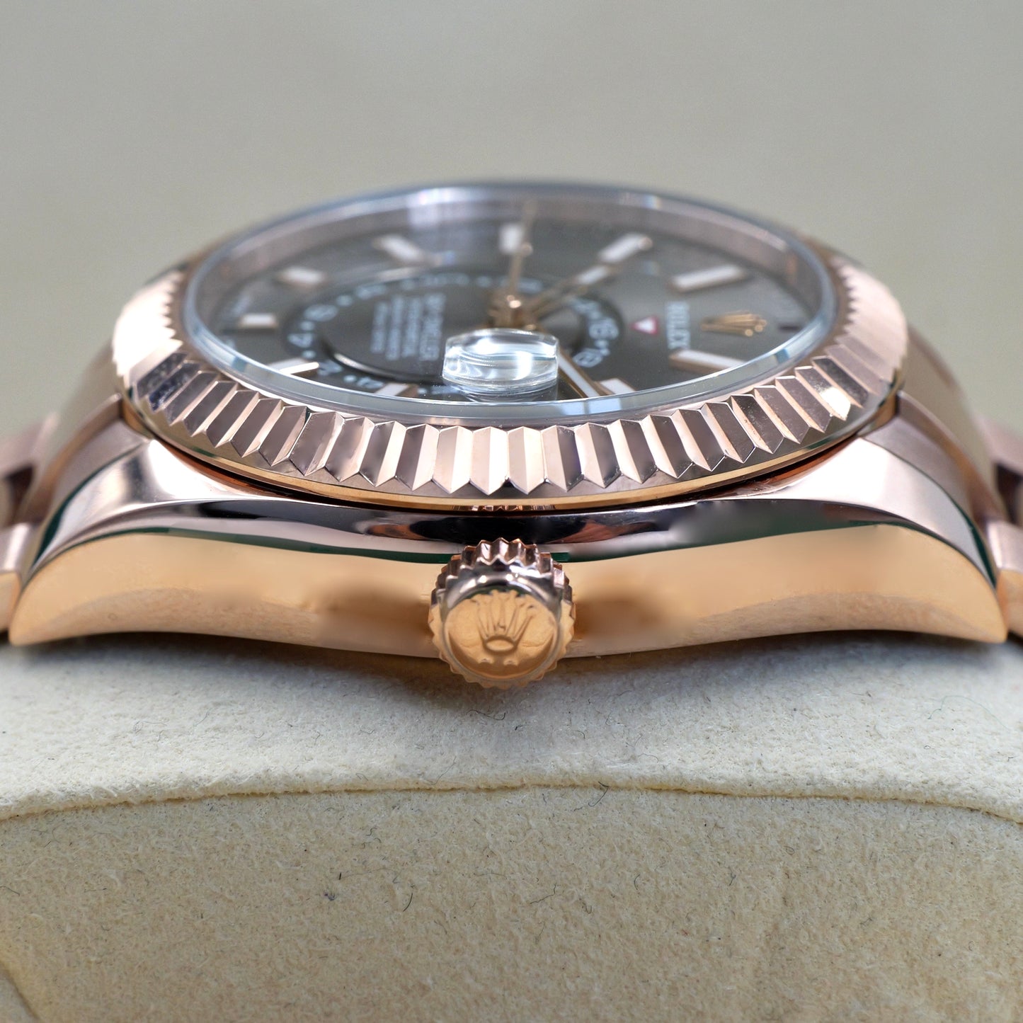Rolex Sky-Dweller Rose Gold Rhodium Dial 326935 Full Set 2022