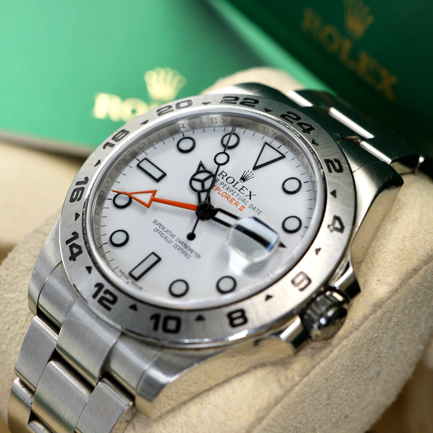 Rolex Explorer II White Dial 216570 - Full Set (2023)