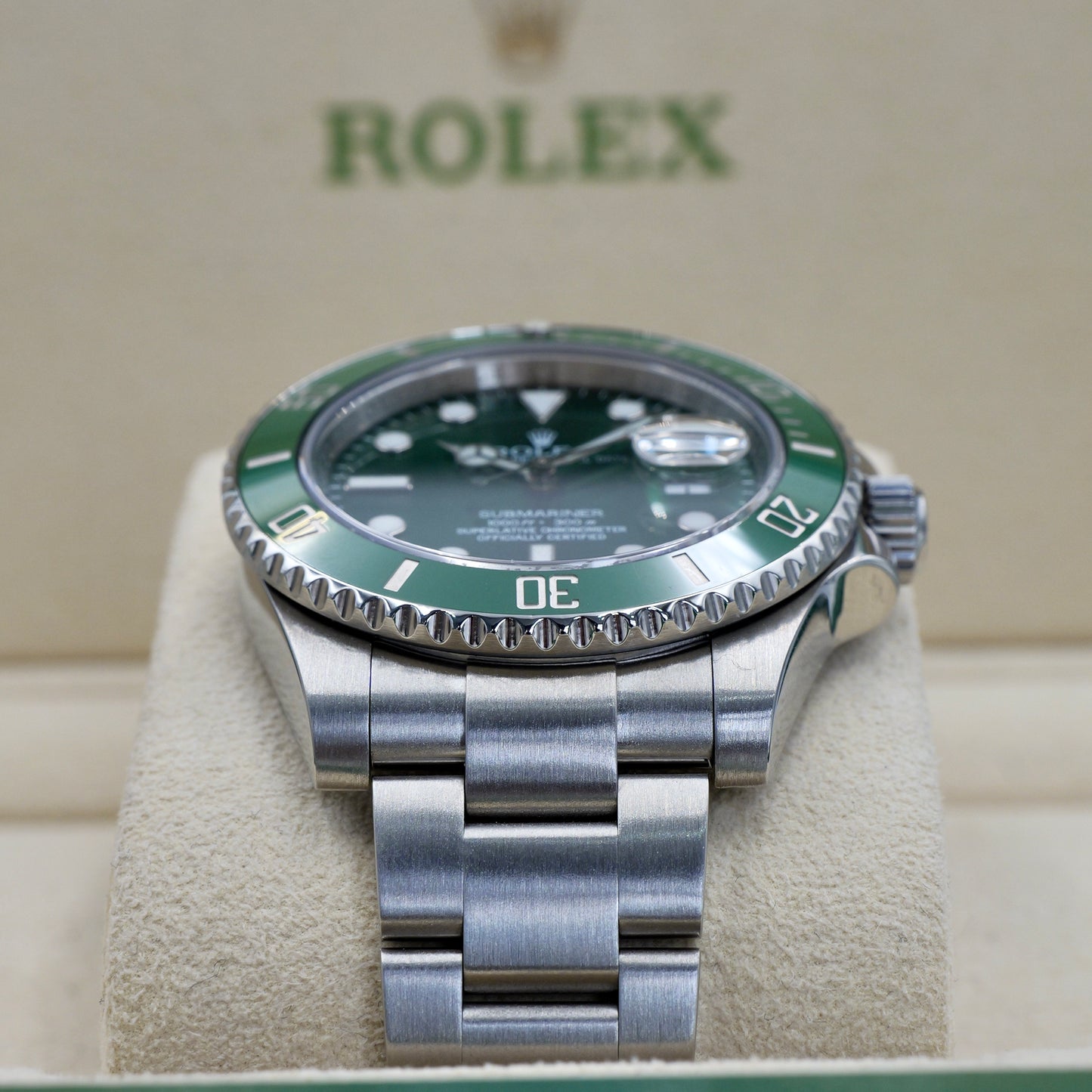 Rolex Submariner Date 'Hulk' 116610LV - Full Set (2015)