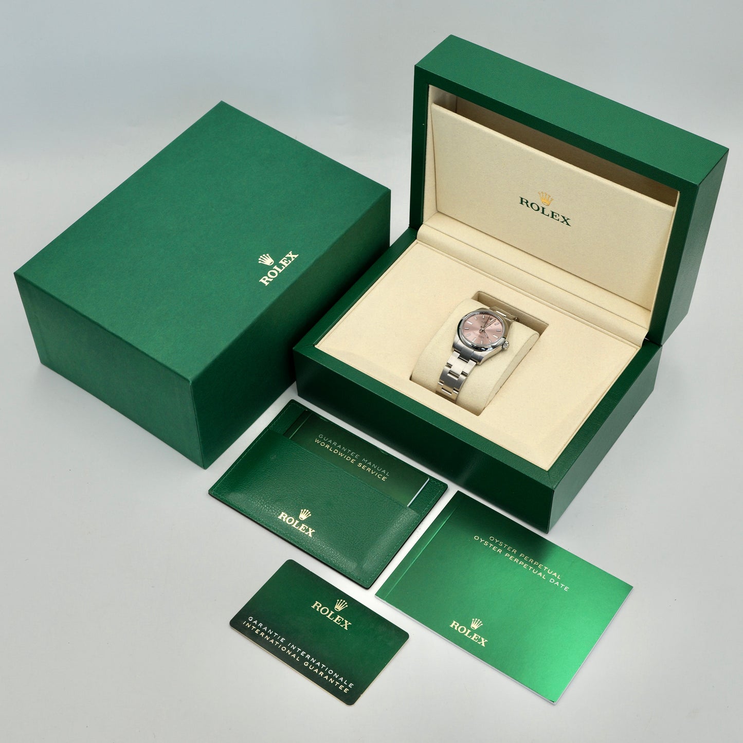 Rolex Oyster Perpetual 31 Pink 277200 - Full Set (2025)