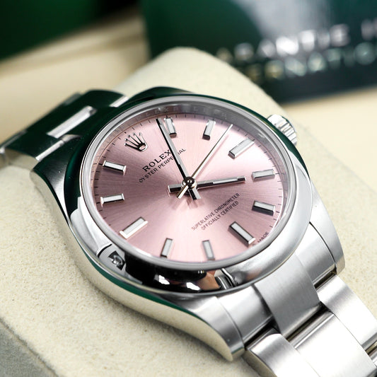 Rolex Oyster Perpetual 31 Pink 277200 - Full Set (2025)