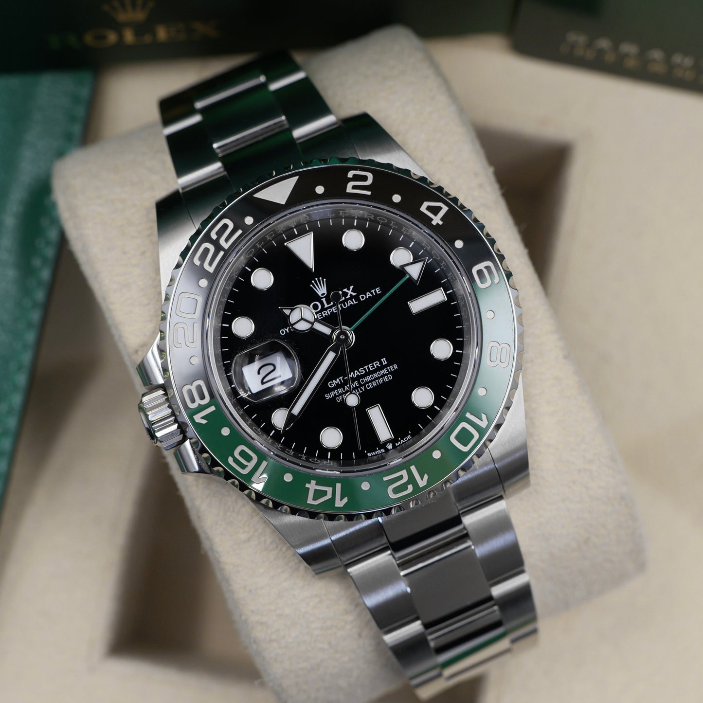 Rolex GMT-Master II Sprite Oyster 126720VTNR - Full Set (2022)
