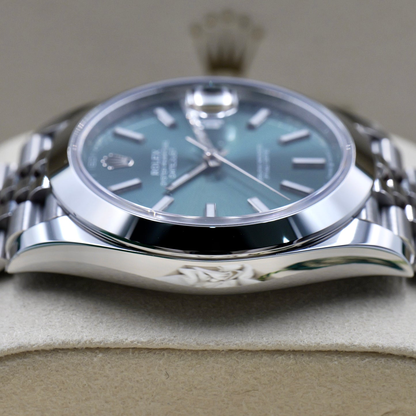 Rolex Datejust 41 Mint Green 126300 - Full Set (2025)
