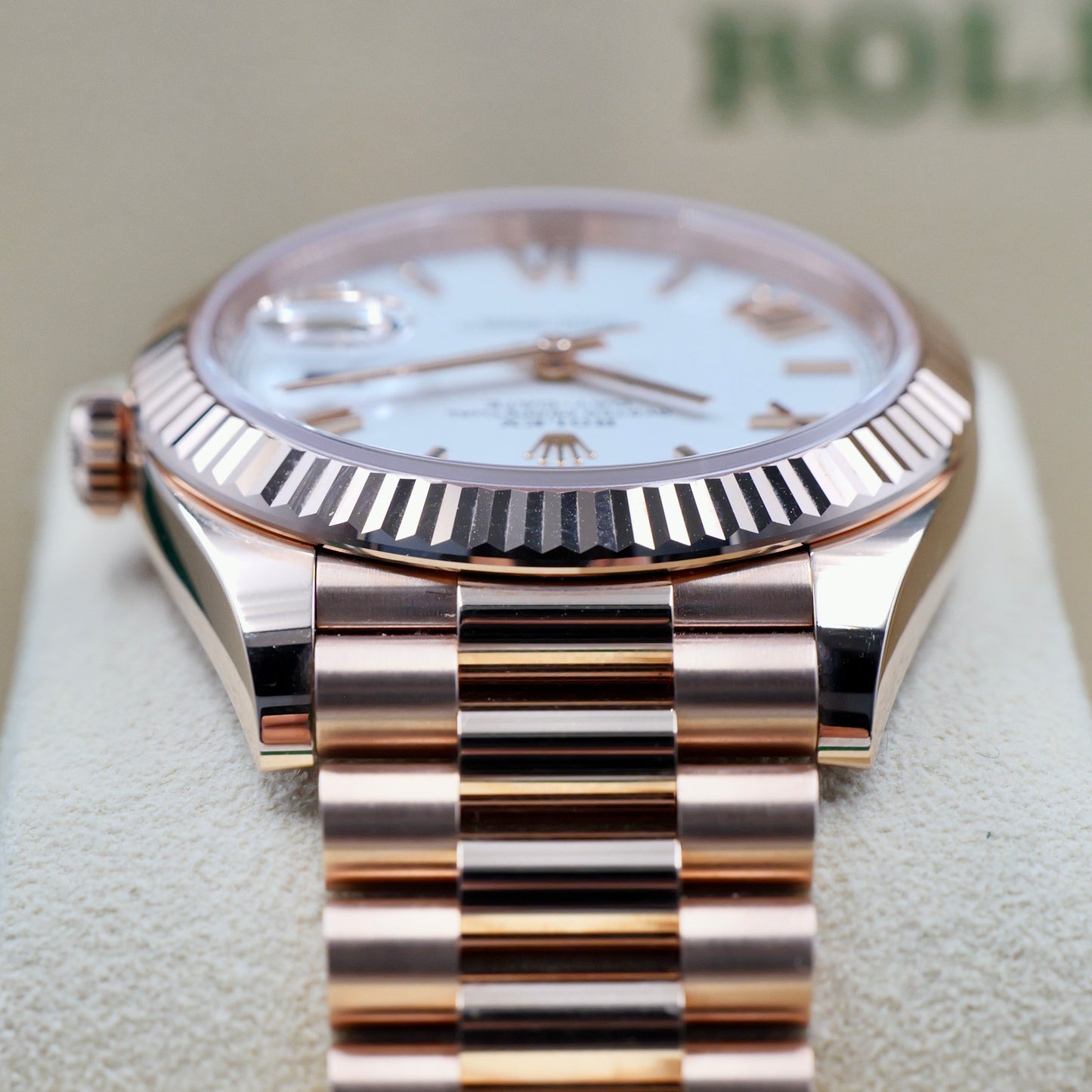 Rolex Day-Date 40 White Dial 228235 - Full Set (2022)