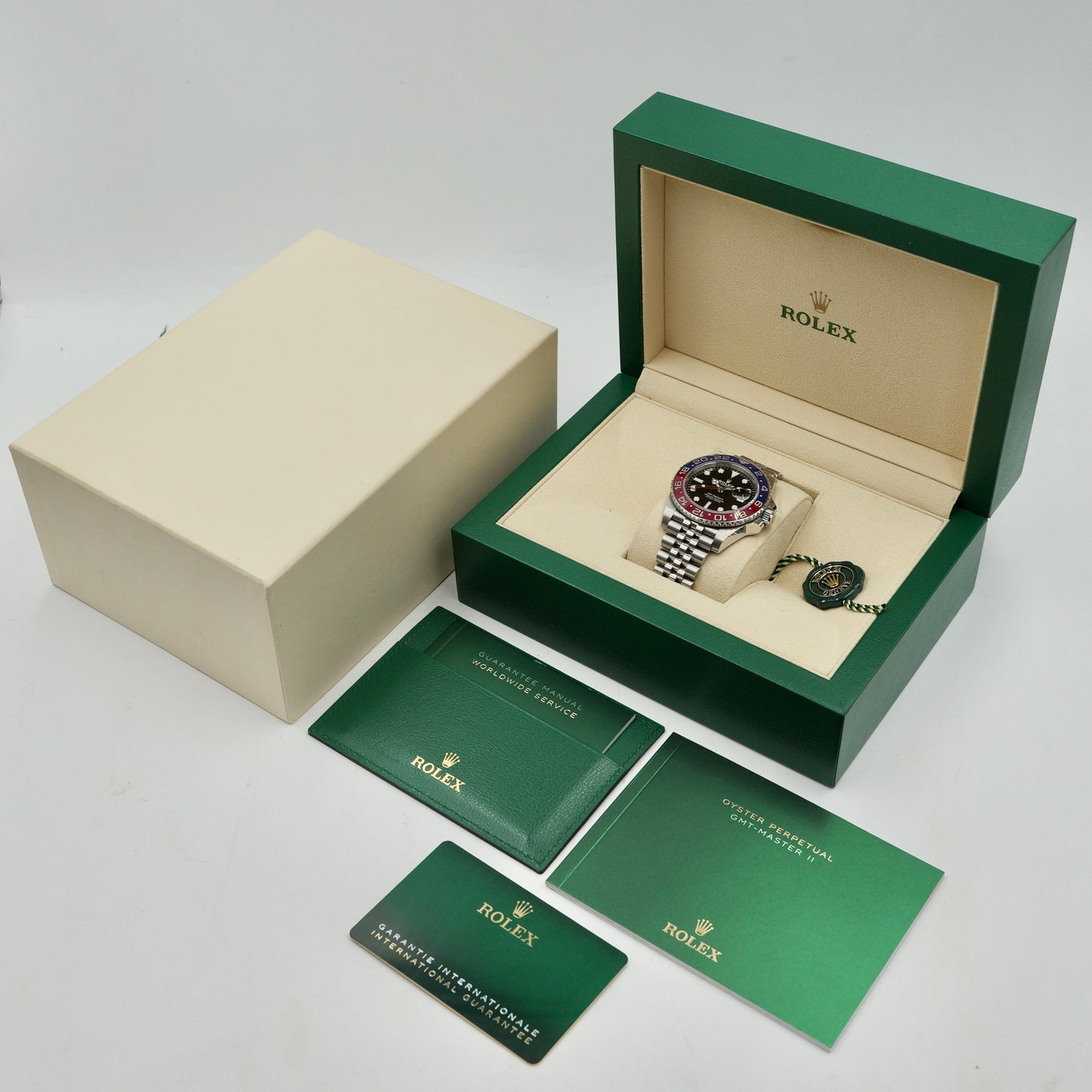 Rolex GMT-Master II 'Pepsi' Jubilee 126710BLRO - Full Set (2023)