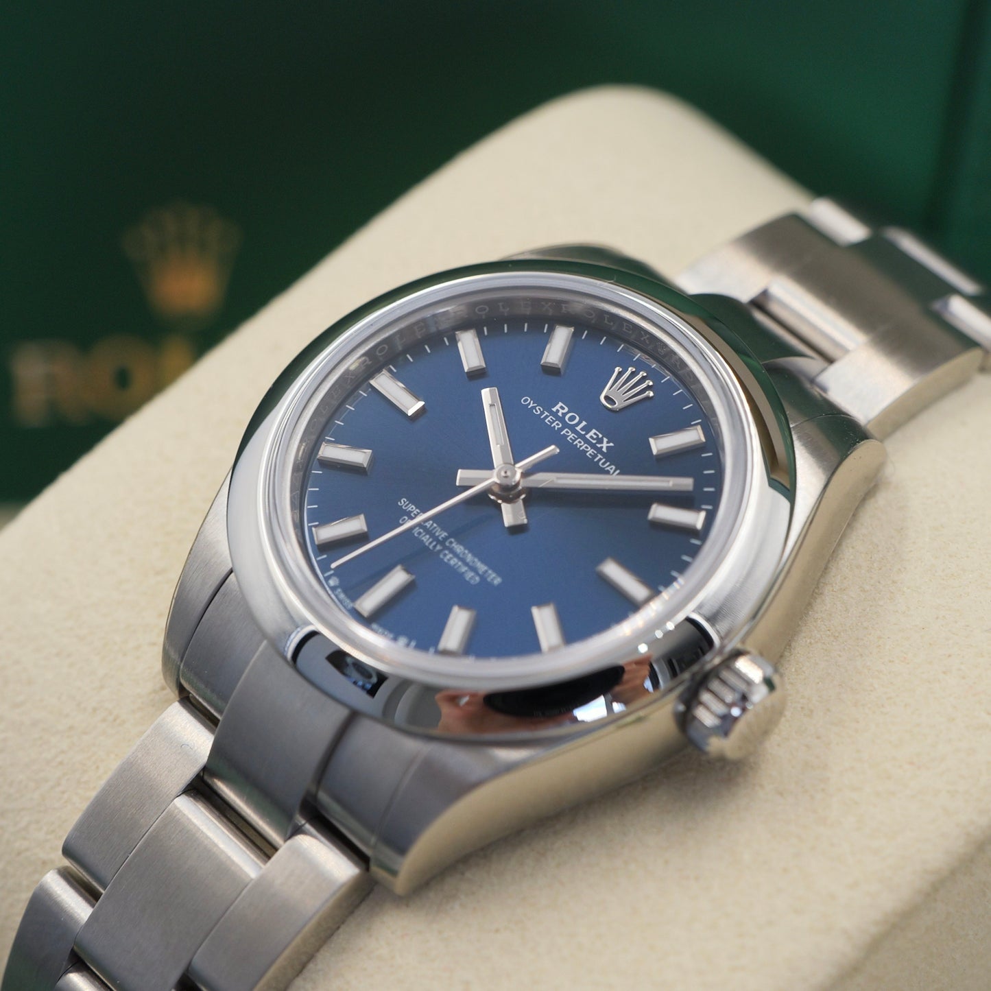 Rolex Oyster Perpetual 28 Blue 276200 Full Set 2025