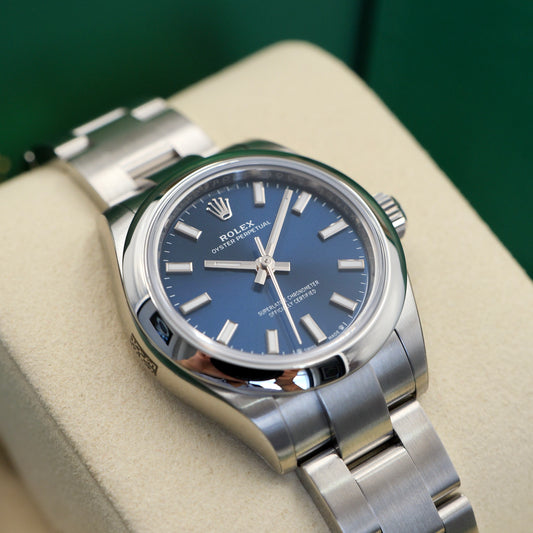 Rolex Oyster Perpetual 28 Blue 276200 - Full Set (2025)
