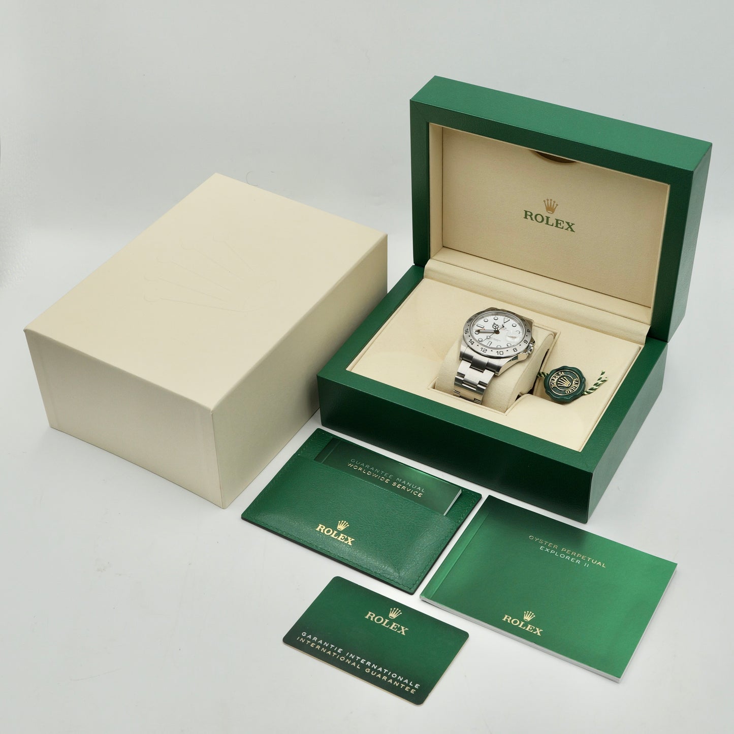 Rolex Explorer II White Dial 226570 - Full Set (2024)
