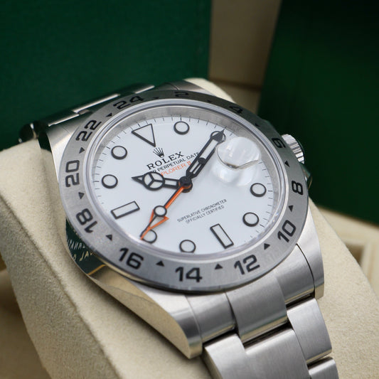 Rolex Explorer II White Dial 226570 - Full Set (2024)