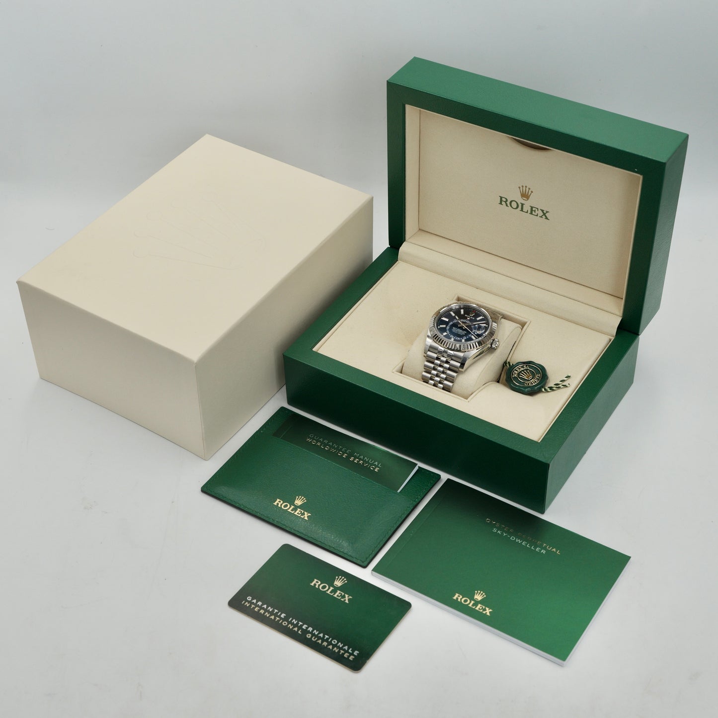 Rolex Sky-Dweller Blue Dial 336934 - Full Set (2024)