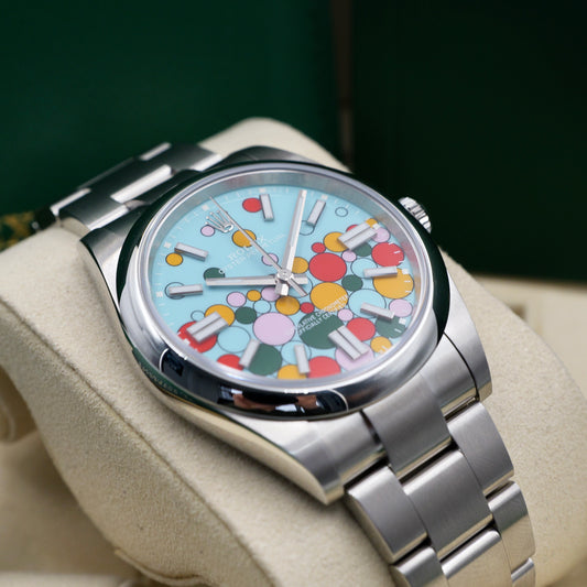 Rolex Oyster Perpetual 41 Celebration Dial 124300 - Full Set (2023)