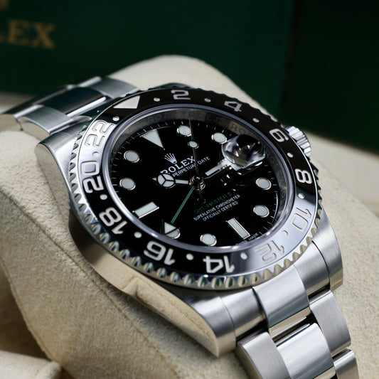 Rolex GMT-Master II Black Dial 116710LN - Full Set (2020) - (New Card)