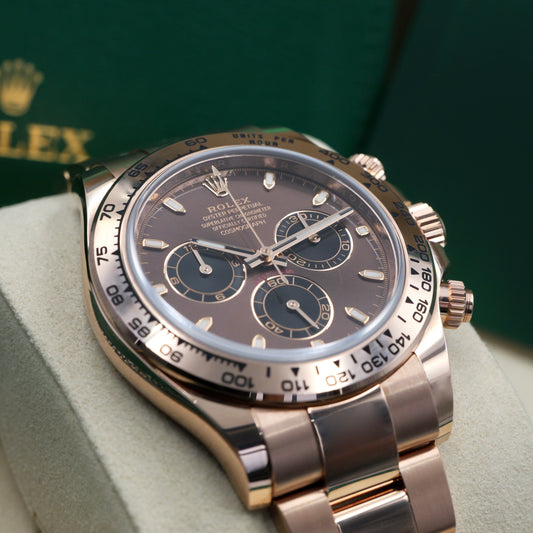 Rolex Daytona Chocolate Dial 116505 - Full Set (2025)