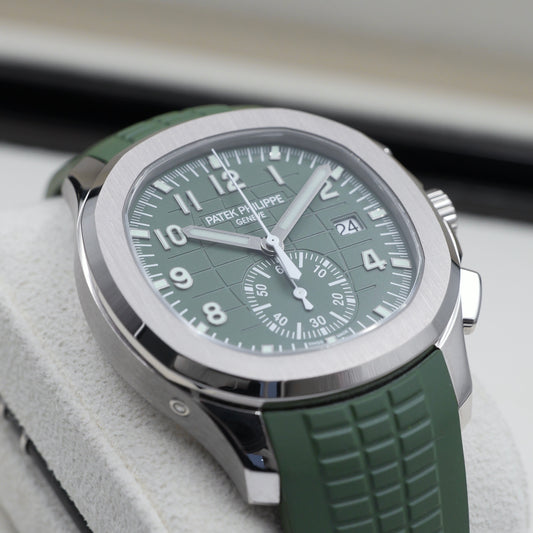 Patek Philippe Aquanaut Green 5968G - Full Set (2025)