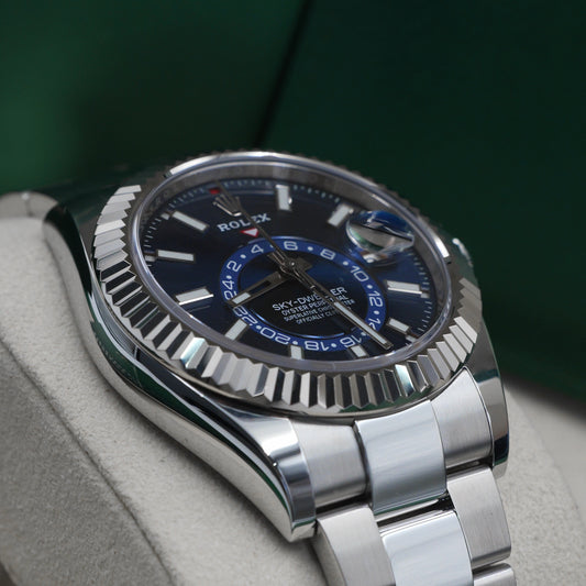 Rolex Sky-Dweller Blue Dial 326934 Full Set 2019