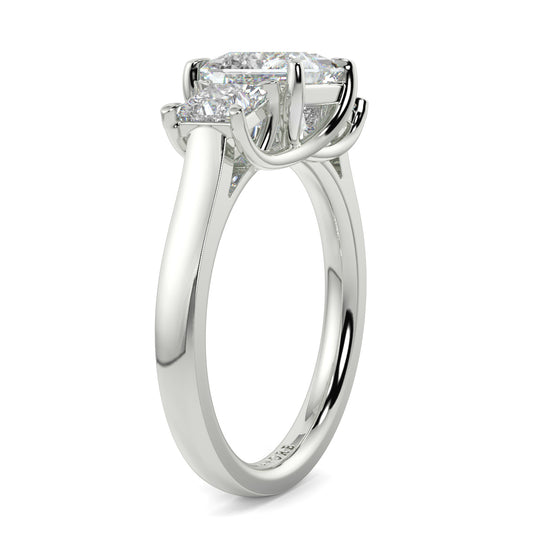Catherine - 2.0 CT - Princess Trilogy Diamond Ring