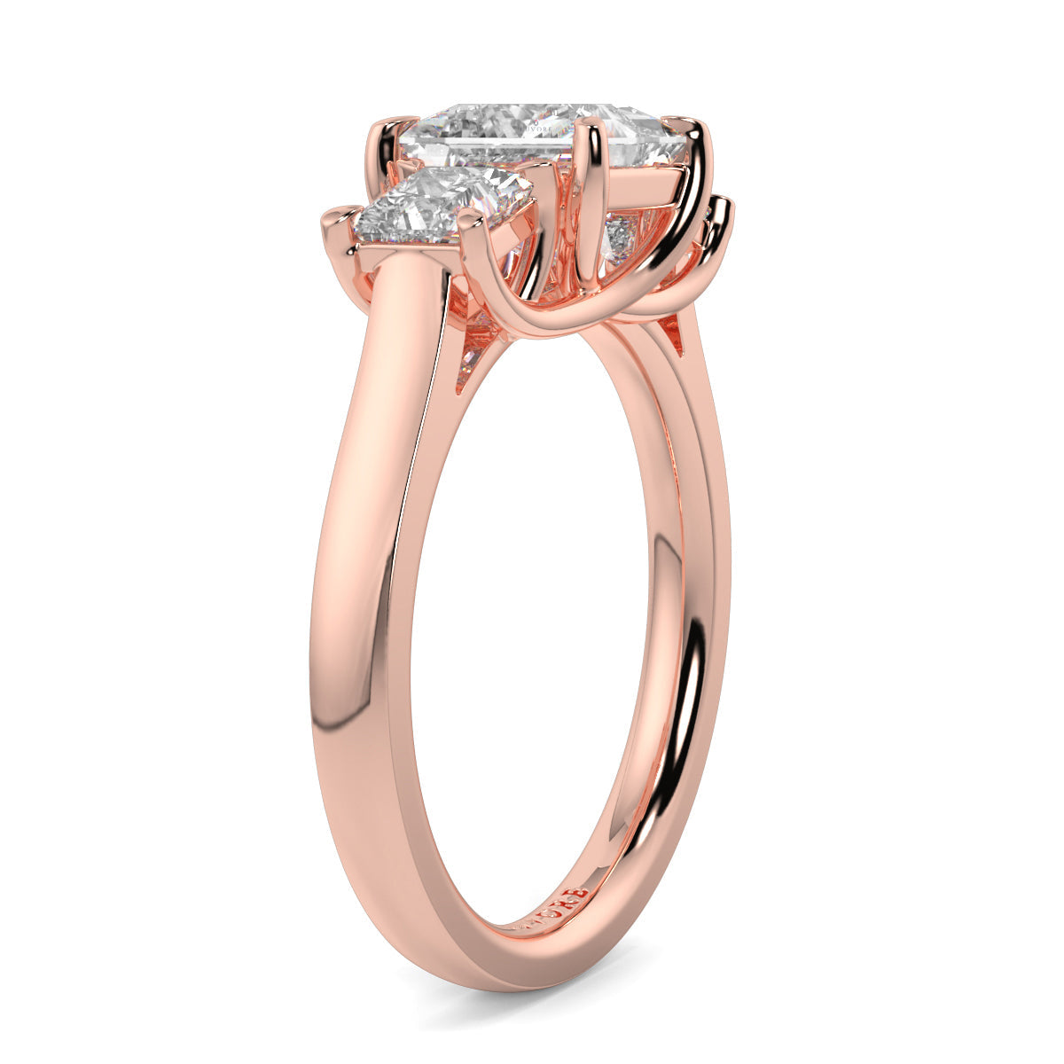 Catherine - 2.0 CT - Princess Trilogy Diamond Ring