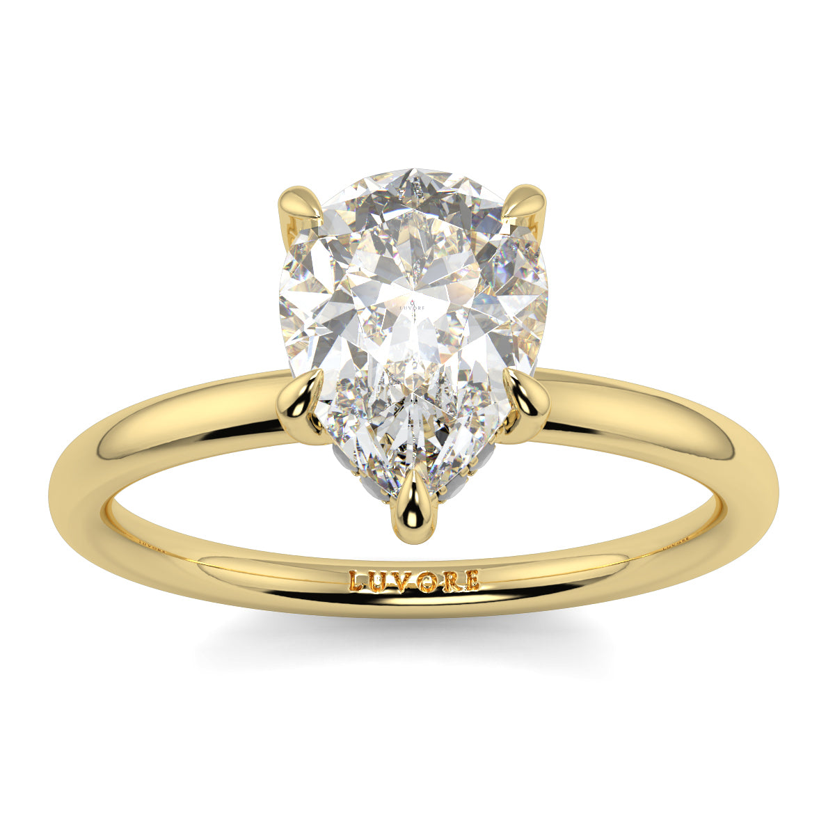 Lilium - 2.0 Ct - Pear Diamond