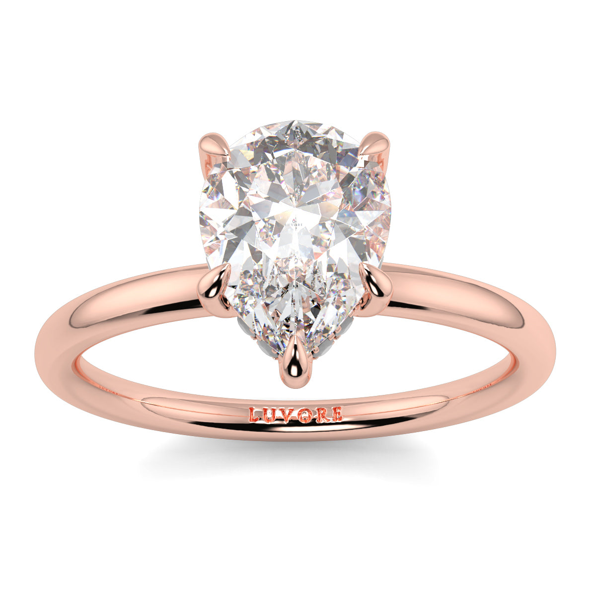 Lilium - 2.0 Ct - Pear Diamond