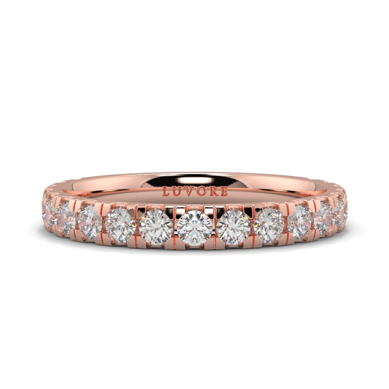 Diamond Micro Set Wedding Band
