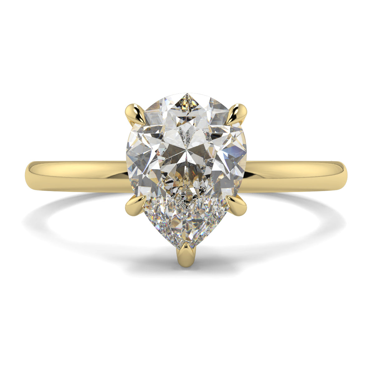 Lilium - 2.0 Ct - Pear Diamond