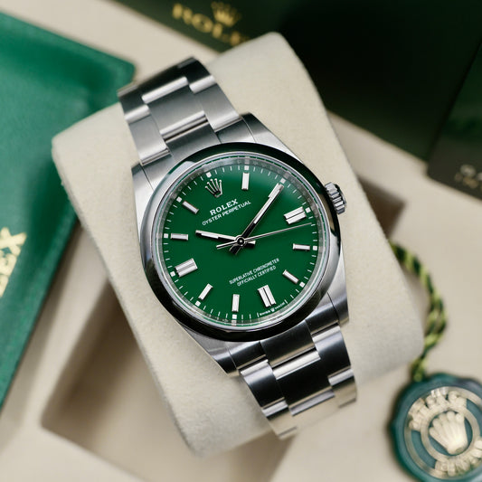 Rolex Oyster Perpetual 36 Green Dial 126000 -  Full Set (2025)